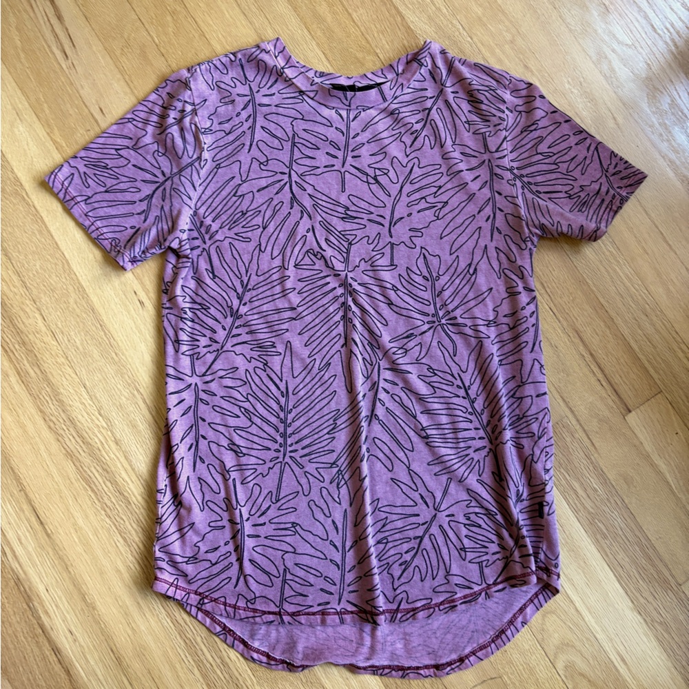 Botanical T Shirt for boys or girls- EUC- size 12/14